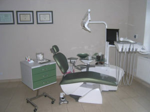 Jeden z trzech gabinetów stomatologicznych